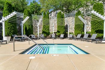 Outdoor spa at the residences at stevens pond in saugus, ma 01906